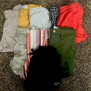 Girl new wo/ tags shorts lot of 9